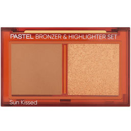 Бронзер и хайлайтер Bronzer & Highlighter Set Sun Kissed, 02 Tan Bronze & Heat Glow 432402