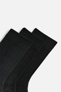 PACK OF 3 TEXTURED SOCKS - Zara фото 3