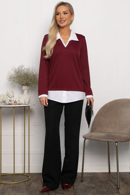 Пуловер На высоте (светло-серый) Б12757-12М - Lt collection фото 9