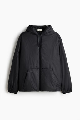 Chaqueta cortavientos acolchada repelente al agua