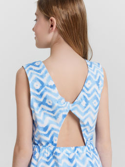 Сарафан для девочек с принтом зигзаги - Mark formelle фото 6