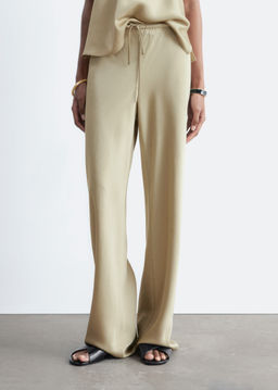 Pantalones de sarga con cord?n de ajuste - H&m фото 11