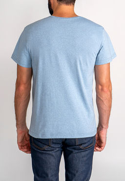 Футболка мужская короткий рукав GREG G146-RM-3001_R (серо-голуб м.)  фото 2