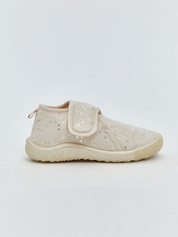 Y?ld?z Desenli K?z Bebek Panduf