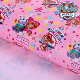 Цена за 10 шт. Бумага упаковочная глянцевая Paw Patrol "С днем рождения! Самой классной", 70х100 см