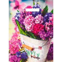 Пакет с вырубной ручкой 29х40см (35) Артпласт (Весенние краски) (х50/1000) ВУР59028