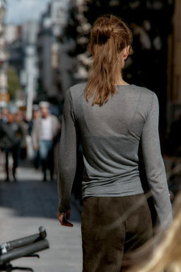 DOUBLE SOFT T-SHIRT - Zara фото 3