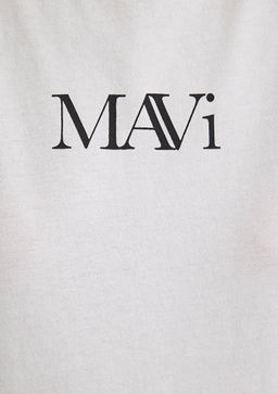 Mavi Logo Bask?l? Beyaz Tisort  фото 6