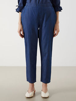 Beli Lastikli Mars Flare Kad?n Jean Pantolon