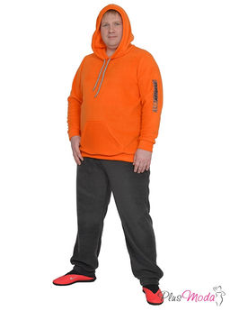 Толстовка Модель №803 размеры 44-84 - Plusmoda фото 3