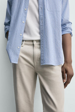 JEANS SLIM FIT B?SICO / Crudo - Zara фото 7