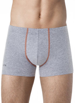 ALFA ТРУСЫ МУЖСКИЕ BOXER SHORTS 6303 Т.СИНИЙ МЕЛАНЖ - Conte elegant фото 3