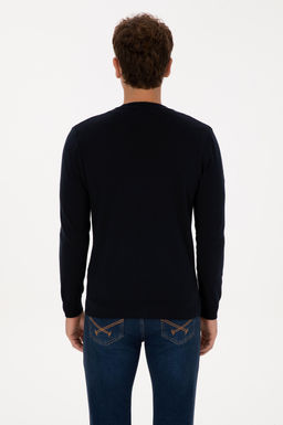 Erkek Lacivert Basic Triko H_rka - U.s. polo assn фото 5