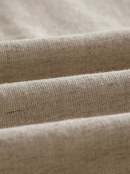 Простыня на резинке евро SL Home Linen collection, 200200+30 см, бежевая, полулён - Sima-land home фото 10
