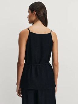 Топ из вискозы на завязках / Zarina  фото 5