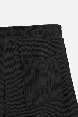 RELAXED FIT JACQUARD BERMUDA SHORTS - Zara фото 8