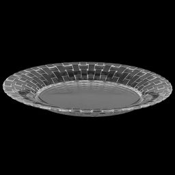 Тарелка мелкая стеклянная Ротанг д268мм, h25мм, в коробке, Дели Гласс (Deli Glass) (Китай) - Домашняя мода фото 6
