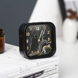 Будильник пластиковый «Золото»