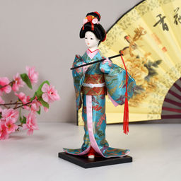 Сувенир коллекционный Гейша 23 см / 509-4 /уп 36/ - Галеонтрейд фото 22