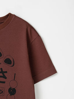 Футболка оверсайз Шоколад с принтом 7+ - Bungly фото 4