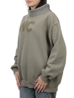 2510 GRAY GREEN Толстовка женская (85% хлопок, 10% полиэстер, 5% спандекс) - Fashion фото 5