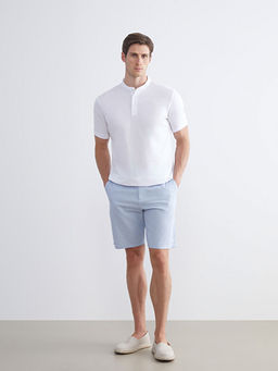 Slim Fit Gabardin Erkek ?ort