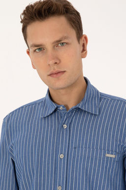 Erkek A__k Mavi Jean G_mlek - U.s. polo assn фото 2