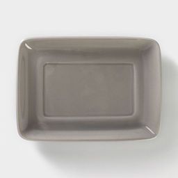 Маслёнка Доляна «Зайка», 17×12×8.5 см, доломит, белая