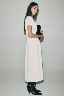 Vestido entallado de punto - H&m фото 4