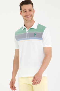 Мужская зеленая футболка - U.s. polo assn фото 8