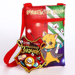 Подарочный набор детский Волшебство рядом, сумка, значок