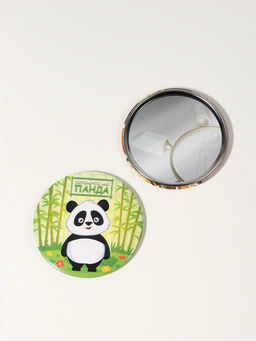 Цена за 3 шт. Зеркало карманное «Панда», d=7 см