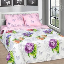 Постельное белье - Поплин Deluxe Новелла БЕЗ КОМПАНЬОНА Семейный - Luteks фото 2