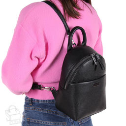 Рюкзак женский 69149 black Velina Fabbianno-Safenta/30  в Новосибирске