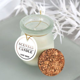 Свеча в подсвечнике 5х7 см / B711 /уп 12/96/ - Галеонтрейд фото 2