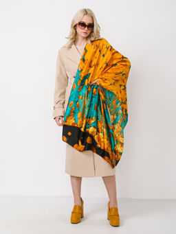 Большой, мягкий, тонкий и очень нежный двусторонний палантин - Tantino фото 2