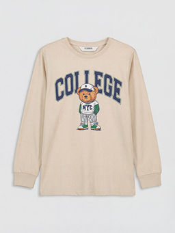 Ay? Teddy Bask?l? Erkek ?ocuk Pijama Tak?m?