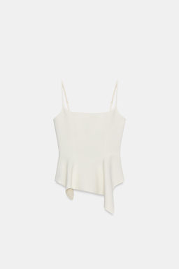 TOP PEPLUM ZW COLLECTION / Crudo - Zara фото 7