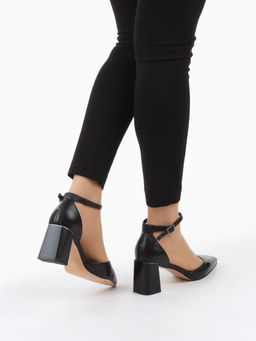 06-HDP1168-1 BLACK Туфли летние женские (натуральная кожа)