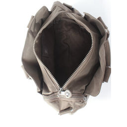 Сумка женская текстиль BoBo-66143, 3отд, плечевой ремень, серый 265996  фото 3