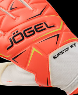 Перчатки вратарские JOGEL Legend SL3 Roll Flat, коралловый  фото 3