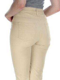 J1057 CAMEL Джинсы женские JI LIDA JEANS - Фабричный китай фото 5