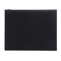 Цена за 10 шт. Папка-конверт на zip-молнии А4, 150 мкм, Calligrata, непрозрачная, черная
