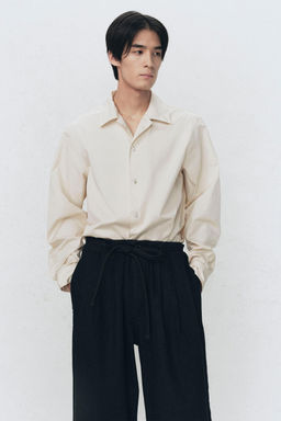 POPLIN SHIRT RELAXED FIT SOSHIOTSUKI X ZARA  фото 9
