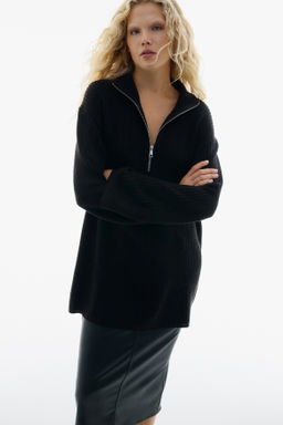 Jersey de punto grueso con media cremallera - H&m фото 16