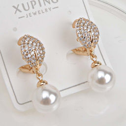 XUPING Серьги с замком кольцо арт. 18 1380 (id 281744)