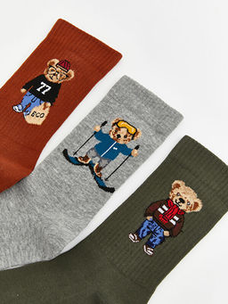 Ay? Nak??l? Erkek Soket ?orap 5li