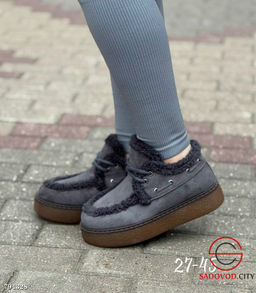 Полуботинки теплые люкс