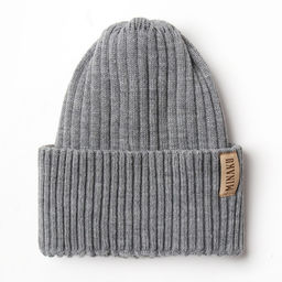 Шапка женская MINAKU Бини цвет графит, размер 54-56  фото 4