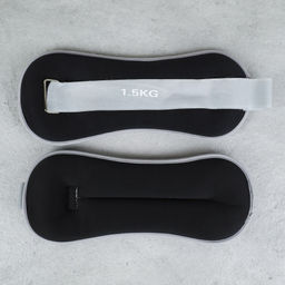 Утяжелители для рук и ног Woohooo FitLimbs II / W1.5-1.5BL / набор 2 шт / 3 кг (1,5х1,5) / наполнитель песок / черный/уп 5/ - ГалеонТрейд фото 2